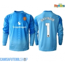 Camisa de time de futebol Manchester United Altay Bayindir #1 Goleiro Replicas 1º Equipamento 2025-26 Manga Comprida